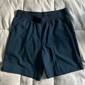 Old Navy boys navy blue pull on stretch tech shorts size XL (14-16) PLUS